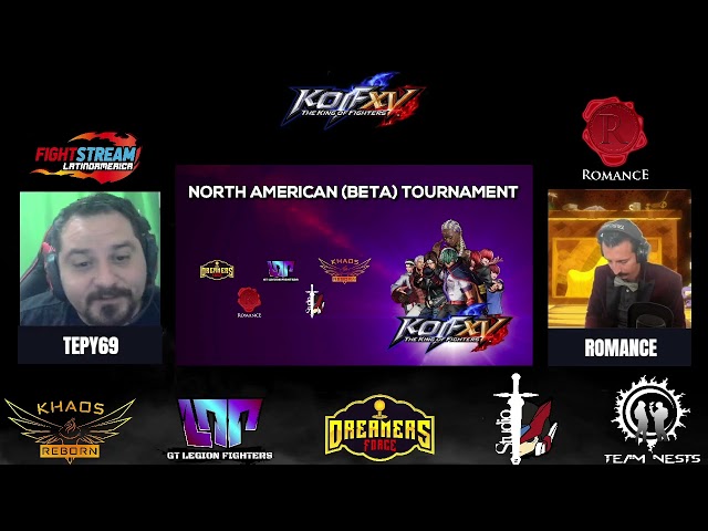 KOF XV NORTH AMERICA BETA TOURNAMENT V.2