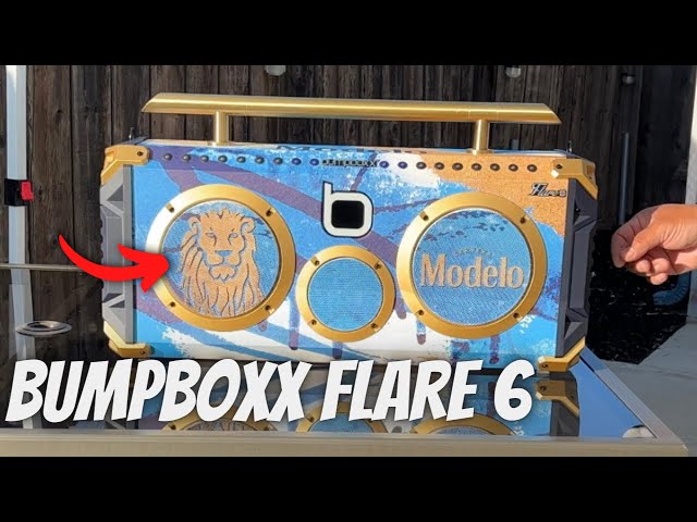 BumpBoxx Flare 6 Modelo Speaker Unboxing & Review