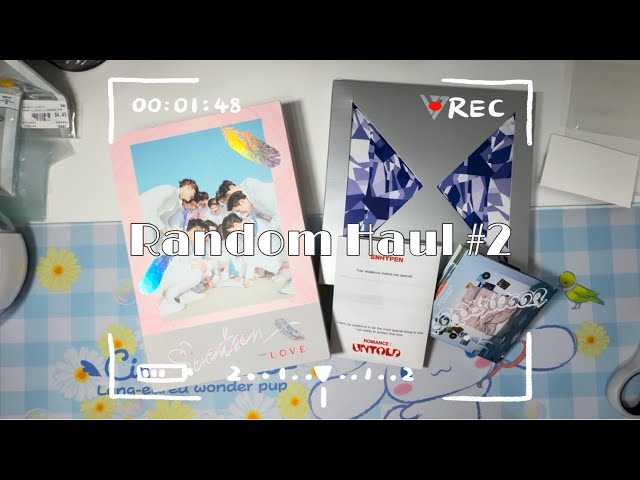 ꨄ Random Haul #2: Enhypen, BoyNextDoor, Seventeen + Skincare ꨄ