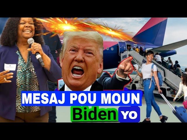 *Gro Mesaj Pou Moun Biden yo/Républicain Vlé Meté Trump Prezidan Avi🙆‍♂️*