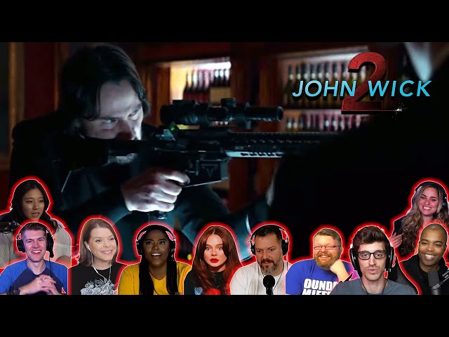 TOP "Gun Shopping" Scene Reactions! John Wick 2 (2017) Movie Reaction