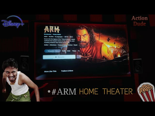 ARM Home theatre | Comedy skit | Action dude