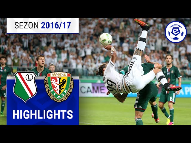 Legia Warszawa - Śląsk Wrocław 0:0 | SKRÓT | Ekstraklasa 2016/17 | 2. Kolejka