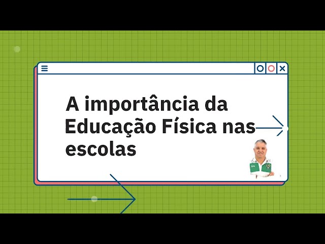 A importância da Educação Física nas escolas