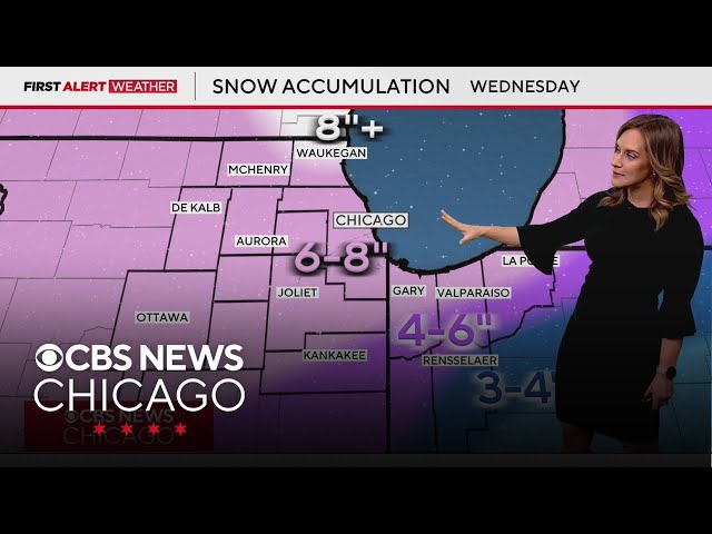 Winter storm watch takes effect Wednesday for biggest snow of the season