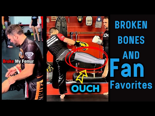 Breaking Bones: Top 5 Fan Favorite Kickboxing Shorts Compilation