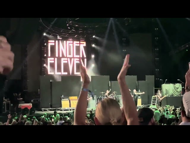 Finger Eleven - Paralyzer Live in West Palm Beach, Florida (09/21/2024)