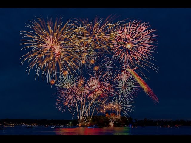 July 4th Fireworks Alexandria Bay New York 2024