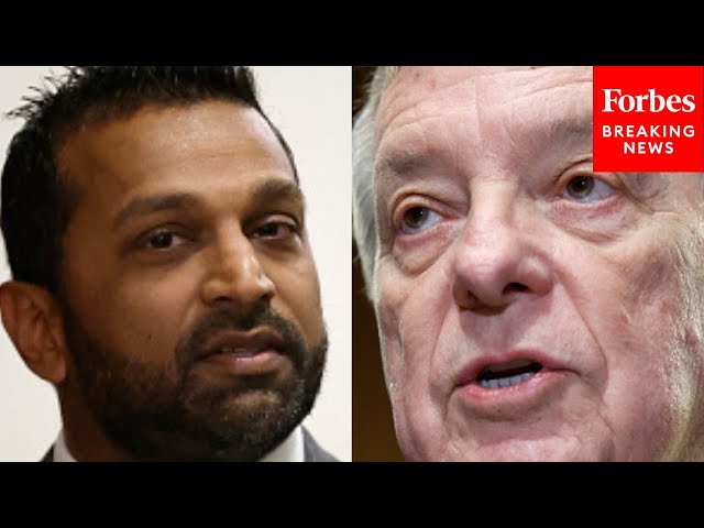 Dick Durbin Hammers Kash Patel For Pushing 'Debunked Conspiracy Theories' About FBI And January 6