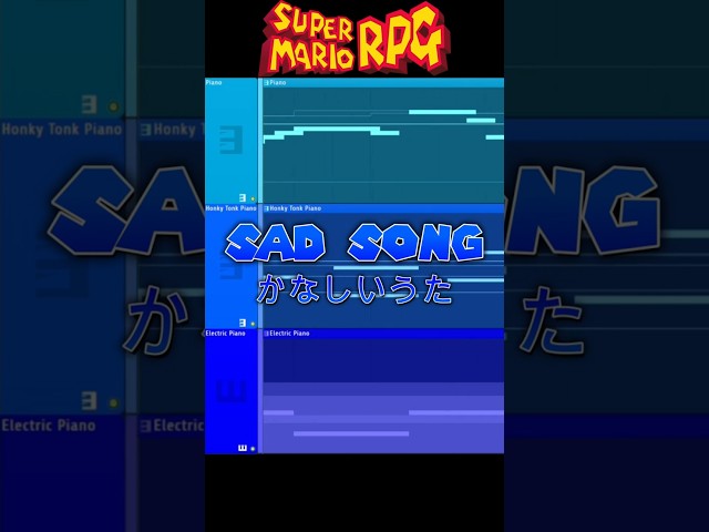 SAD SONG FL Studio Deconstruction #flstudio #nintendo #mario #supermariorpg #sad #sadnessmusic