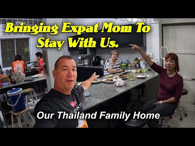 Expat Mom Will Stay With Us Thai Family Style In That Phanom. Her Room is set up Comfortably.