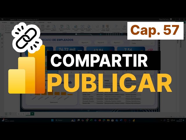 Publicar y Compartir Informes, Dashboards de Power Bi (Con Link 🔗)