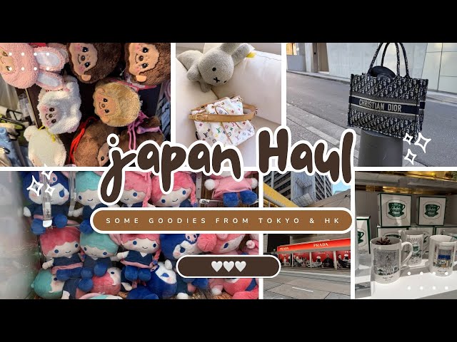 Japan Haul! Sharing all the goodies and new bag!