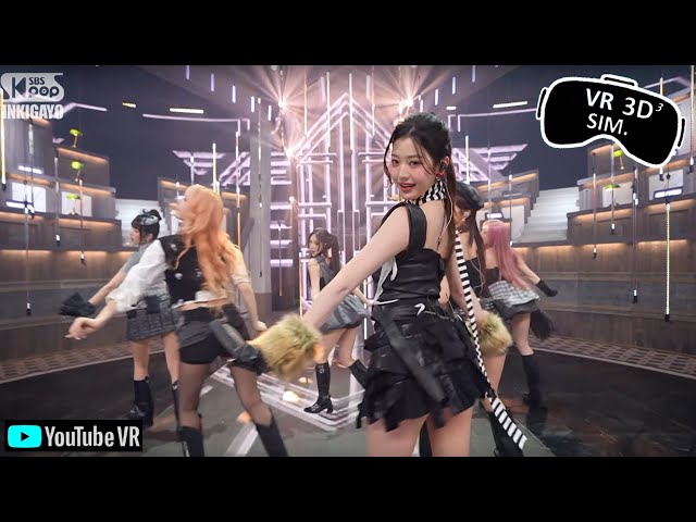 [VR] IVE 'ATTITUDE' SBS inkigayo Performance (Simulated VR 3D)