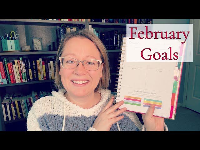 FEBRUARY GOALS || POWER SHEETS GOAL PLANNER