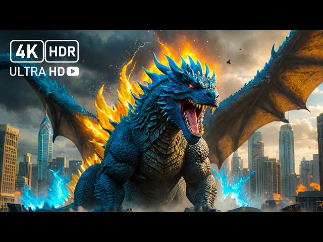 Godzilla vs. The World: Best Fight Scenes | 4K HDR | 2019 King of the Monsters MOVIE