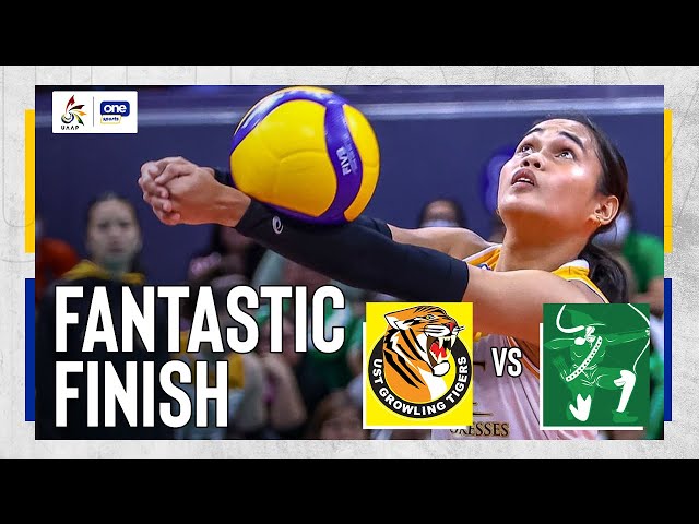 UST SHOCKS DLSU in a five-set thriller 😲 | UAAP SEASON 86 WOMEN'S VOLLEYBALL