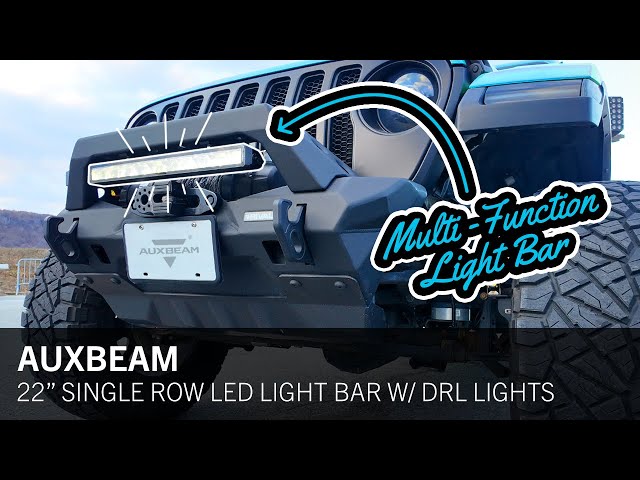 Brighten Your Truck or Jeep: Auxbeam 22" LED Light Bar Install & Performance Test