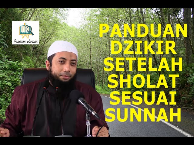 #KajianSunnah | Panduan Dzikir Setelah Sholat Sesuai Sunnah - Ustadz Khalid Basalamah