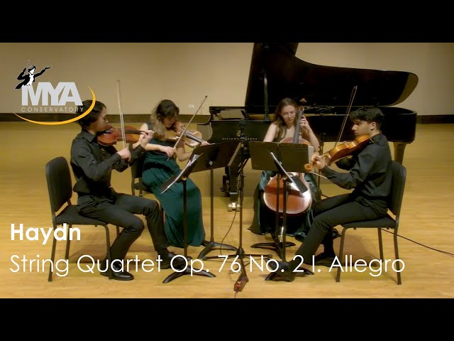 Haydn: String Quartet Op. 76 No. 2 I. Allegro - Chamber Music