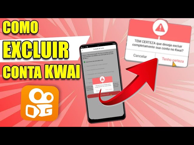 COMO EXCLUIR A CONTA DO KWAI - MUITO FÁCIL!