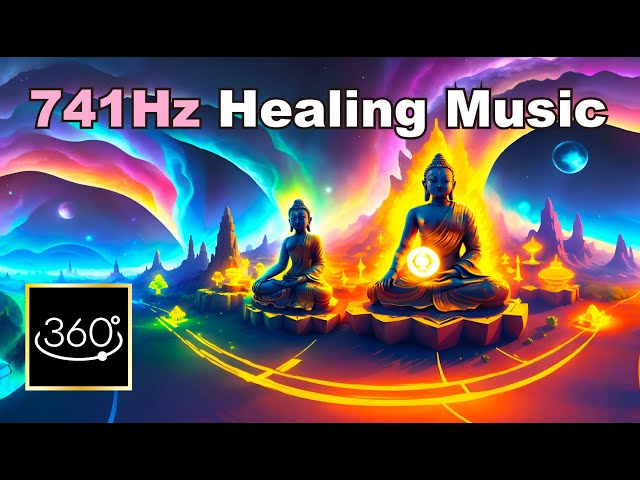 741Hz Healing Music for Inner Balance and Buddha Meditation Practice