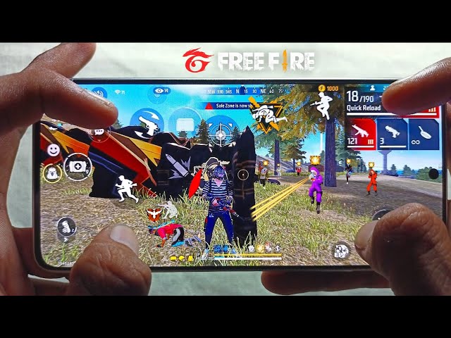 HAND CAM⚡Poco X7 Pro Free fire Gameplay