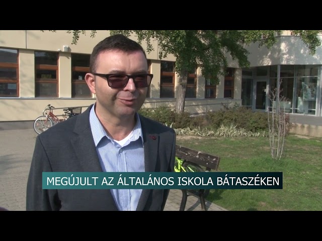 Megújult az általános iskola Bátaszéken