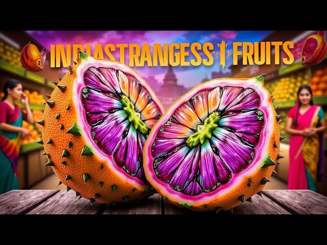 India's strangest fruits Amazing Facts #Facts #factsdaily