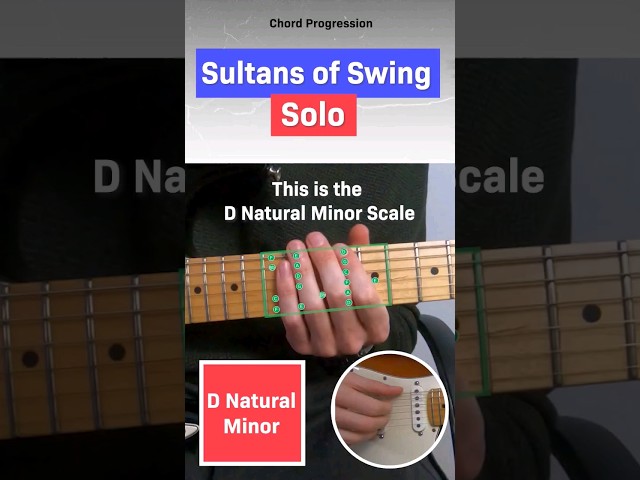 How to play the solo on 'Sultans of Swing' by Dire Straits