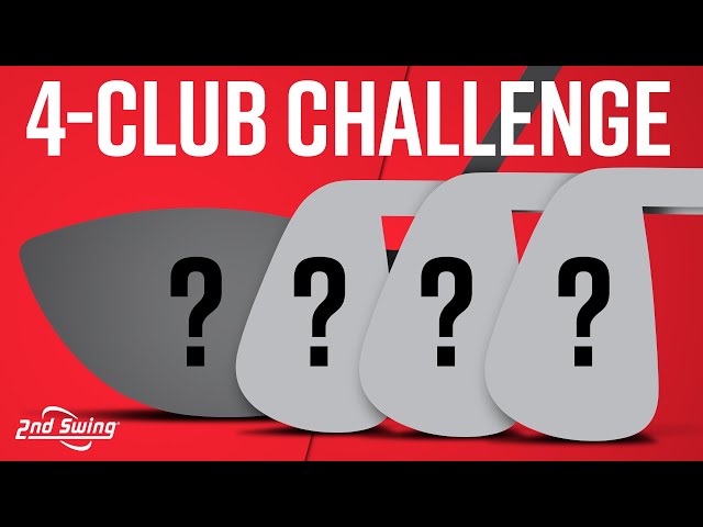 4-Club Golf Challenge | Playing Golf with 4 Golf Clubs