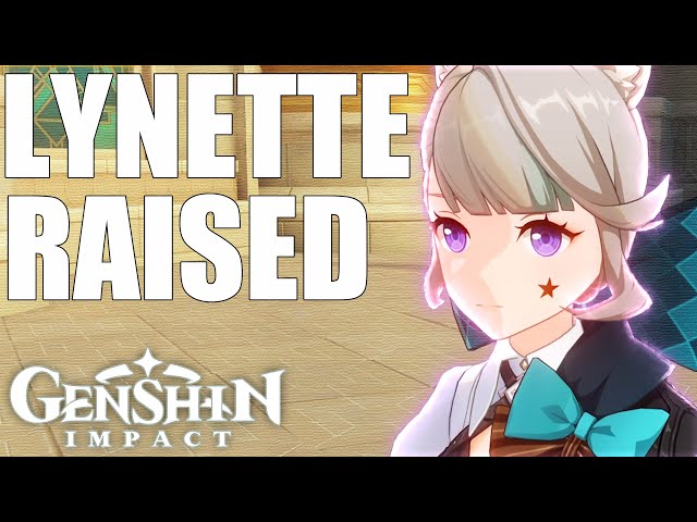 LYNETTE RAISED! I'm just... confused (Genshin Impact)