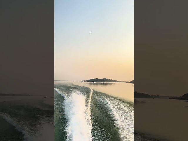 JET SKI with sunset original sound.Very beautiful views 🎑