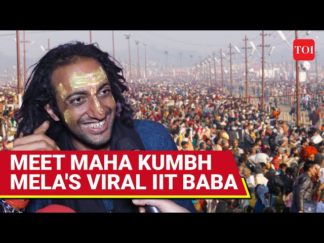 Maha Kumbh 2025: Viral IIT Baba AKA Abhay Singh Shares Big Goals, Lashes Critics | TOI Exclusive