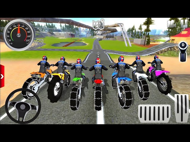 Extreme Dirt Bike mud Stunt Driving #1 - Offroad Outlaws TOP 5 Motocross Games - Android Gameplay