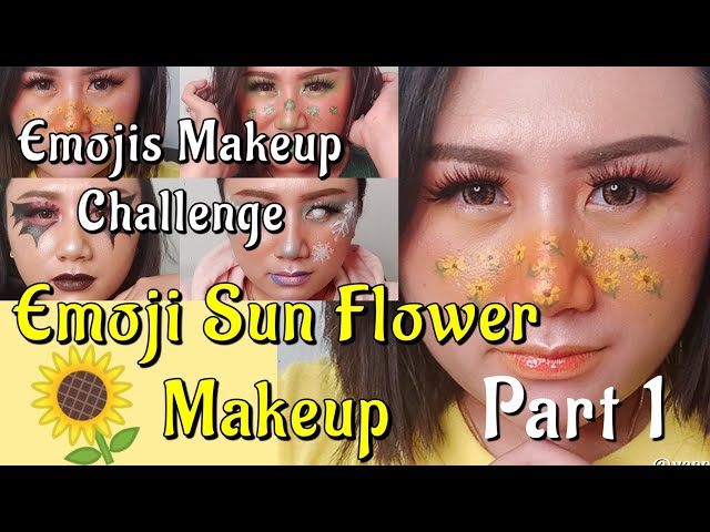 Emojis Makeup Tutorial || Emojis Makeup Challenge || Part 1