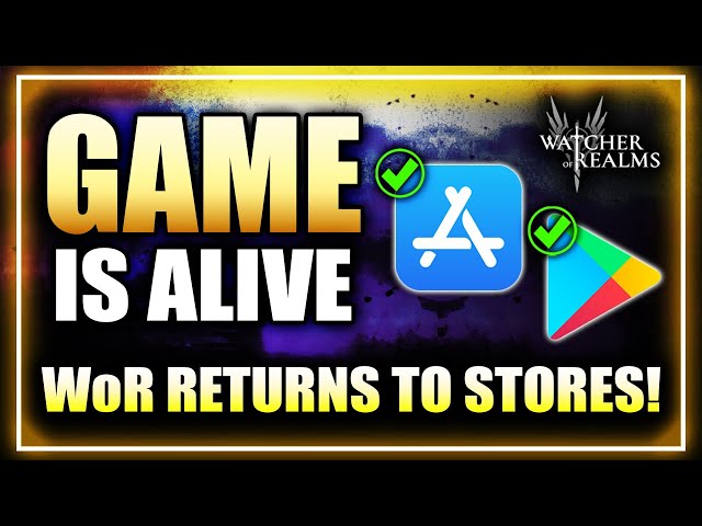 GAME IS RETURNS to Play Store & App Store! WATCHER OF REALMS is FULLY BACK!!! ⁂ Watcher of Realms