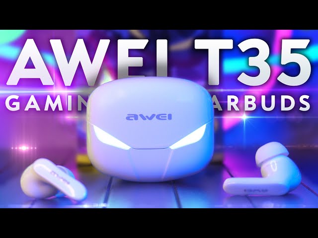 Игровые беспроводные наушники за 20$ - AWEI T35 TWS Gaming