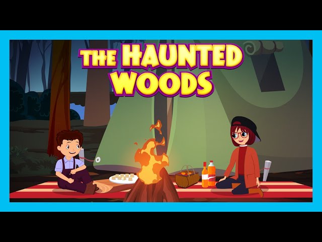 The Haunted Woods: Tia & Tofu’s Thrilling Night in the Forest 🌌🌲| Spooky Story for Children