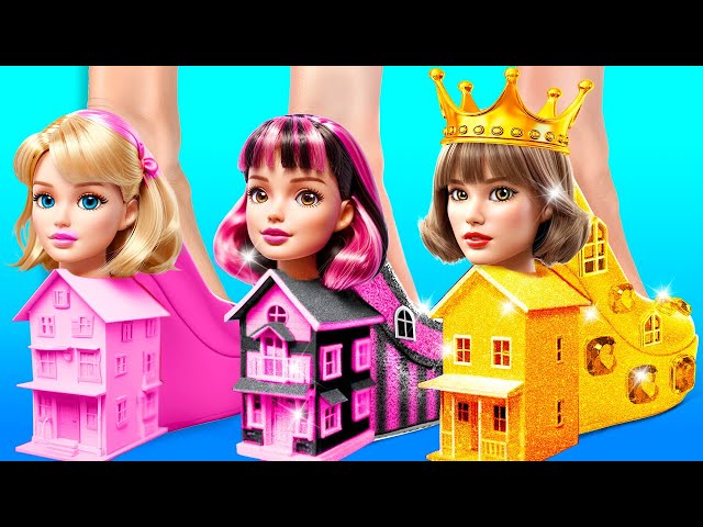 RICH VS POOR VS GIGA RICH HOUSE CHALLENGE 👗 Beauty Tricks to Become Popular by YayTime! STAR