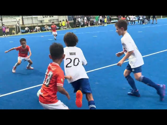 HKFC1 (white) VS YLFC (orange) 0:1 - HKFC Junior Soccer 7s Champ U9 Knock Out Round