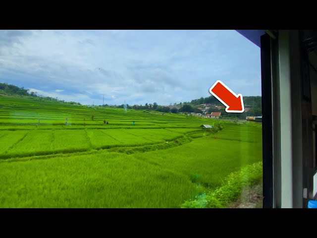 Trying Indonesian Train for $10 | Jakarta to Bandung by PAPANDAYAN Train😱