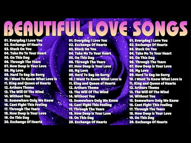 Best Love Songs 2025 - Best Romantic Love Songs 70s 80s 90s - Love Songs Of All Time Playlist