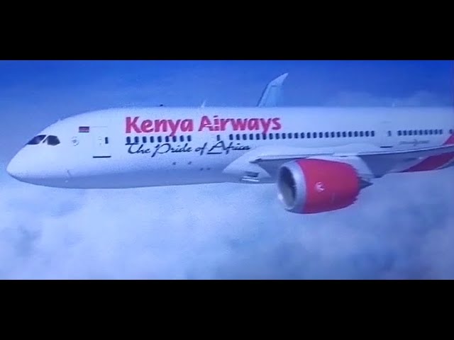 FLIGHT KQ100 NAIROBI TO LONDON