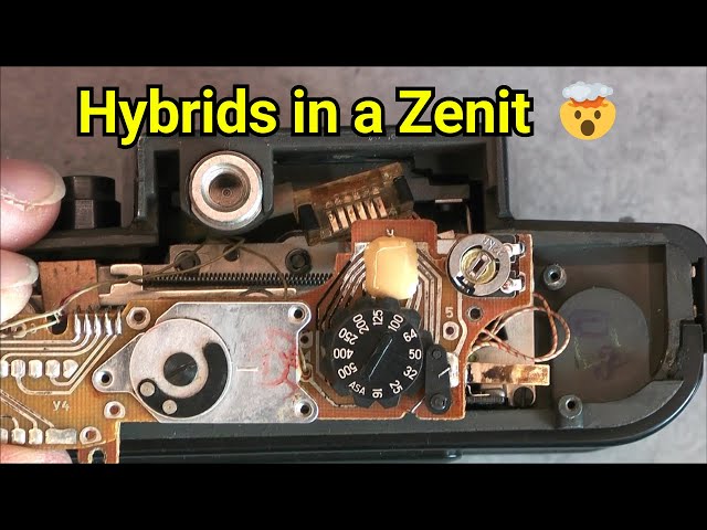 Super rare Zenit 19 SLR camera teardown