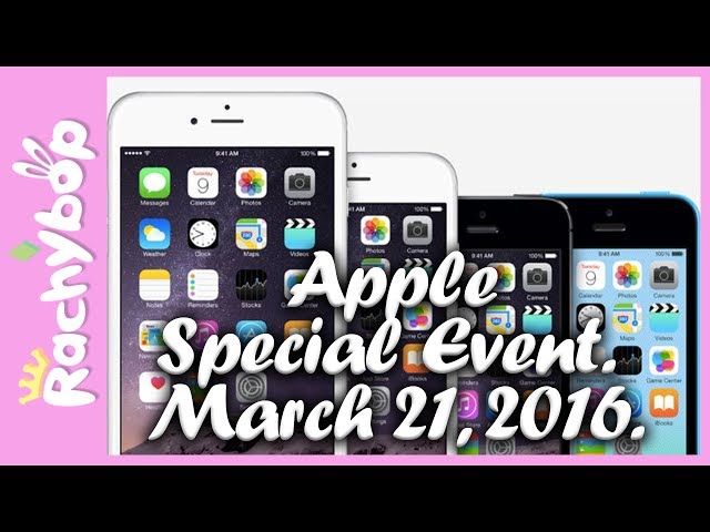 Apple Special Event, March 21, 2016, Livestream Reactions!