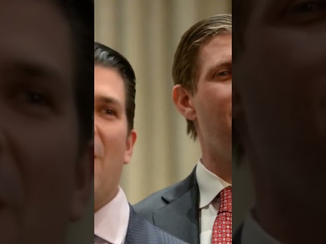 Don Jr. and Eric Trump Singing 'Wind Beneath My Wings' by Bette Midler. #Trump #Funny #BetteMidler