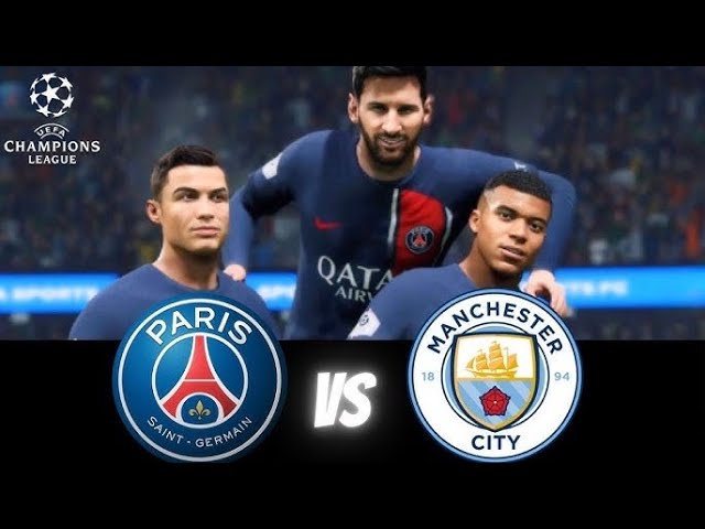 EA SPORTS FC 25 Gamplay PSG VS  Manchester City