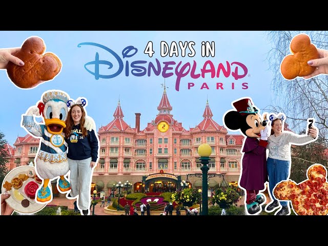 Disneyland Paris Travel Vlog | 4 Days of Magic, Food & Disney Hotel New York | BoopFoodie