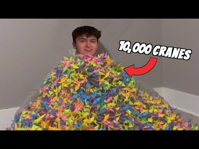 I Made 10,000 Paper Cranes!